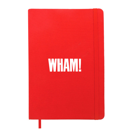 Sustainable RPET Notebooks Red Branded